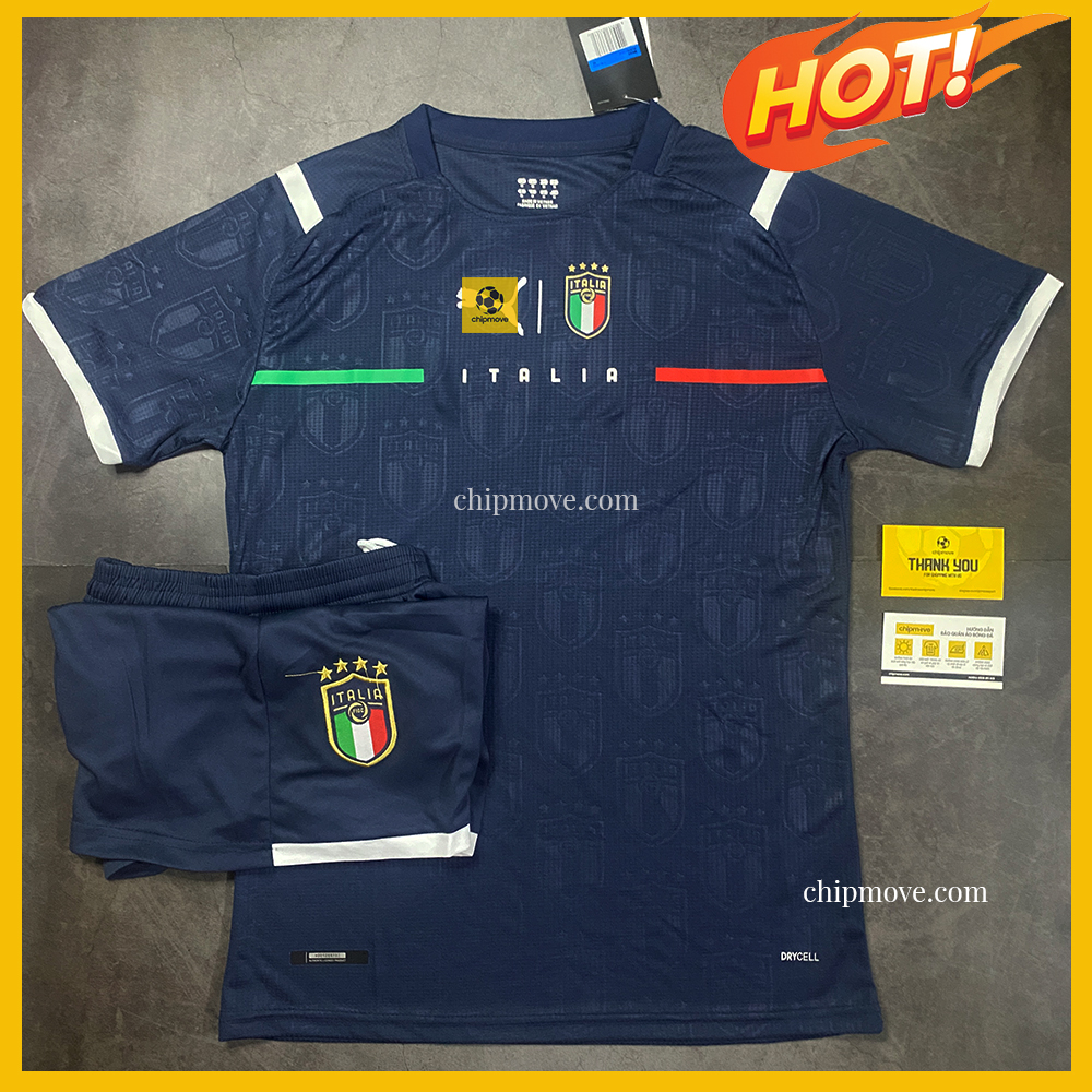 [GIÁ TỐT]  Áo bóng đá Ý Italy 2021 sân khách Thái cao cấp