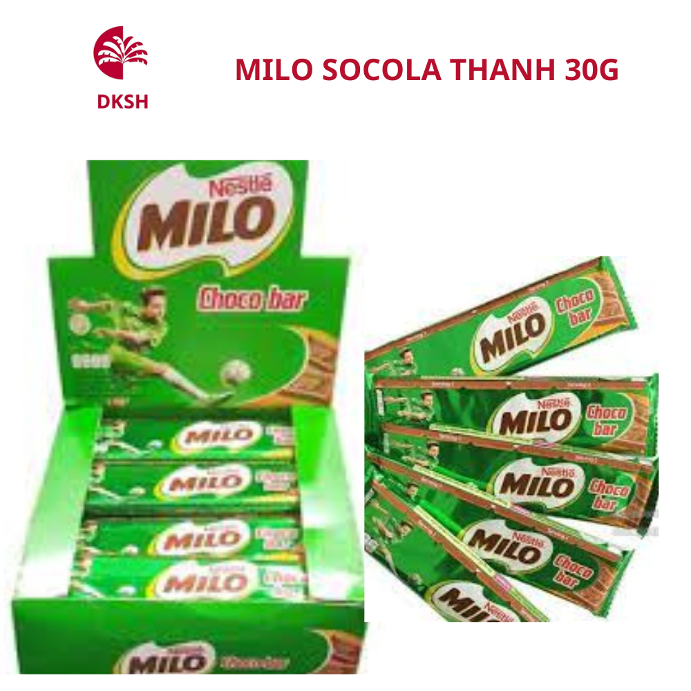 Combo 10 Thanh socola nestle milo 30g date mới
