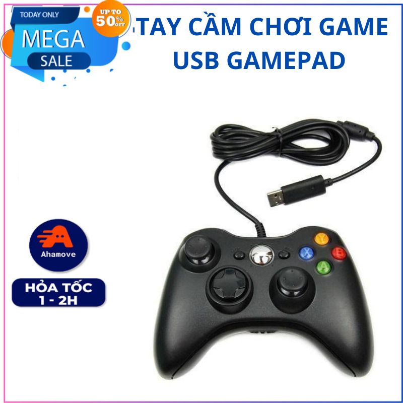 Tay Cầm Chơi Game, Tay Cầm Chơi Game USB For PC 360 Có Dây Chơi Game Chơi Trên Laptop, PC / FO3 / FO4 - Tay Cầm USB for PC 360 Có Dây Chơi Game Tối Ưu Cho PC FO3 FO4 - Tay cầm điện tử cho PC