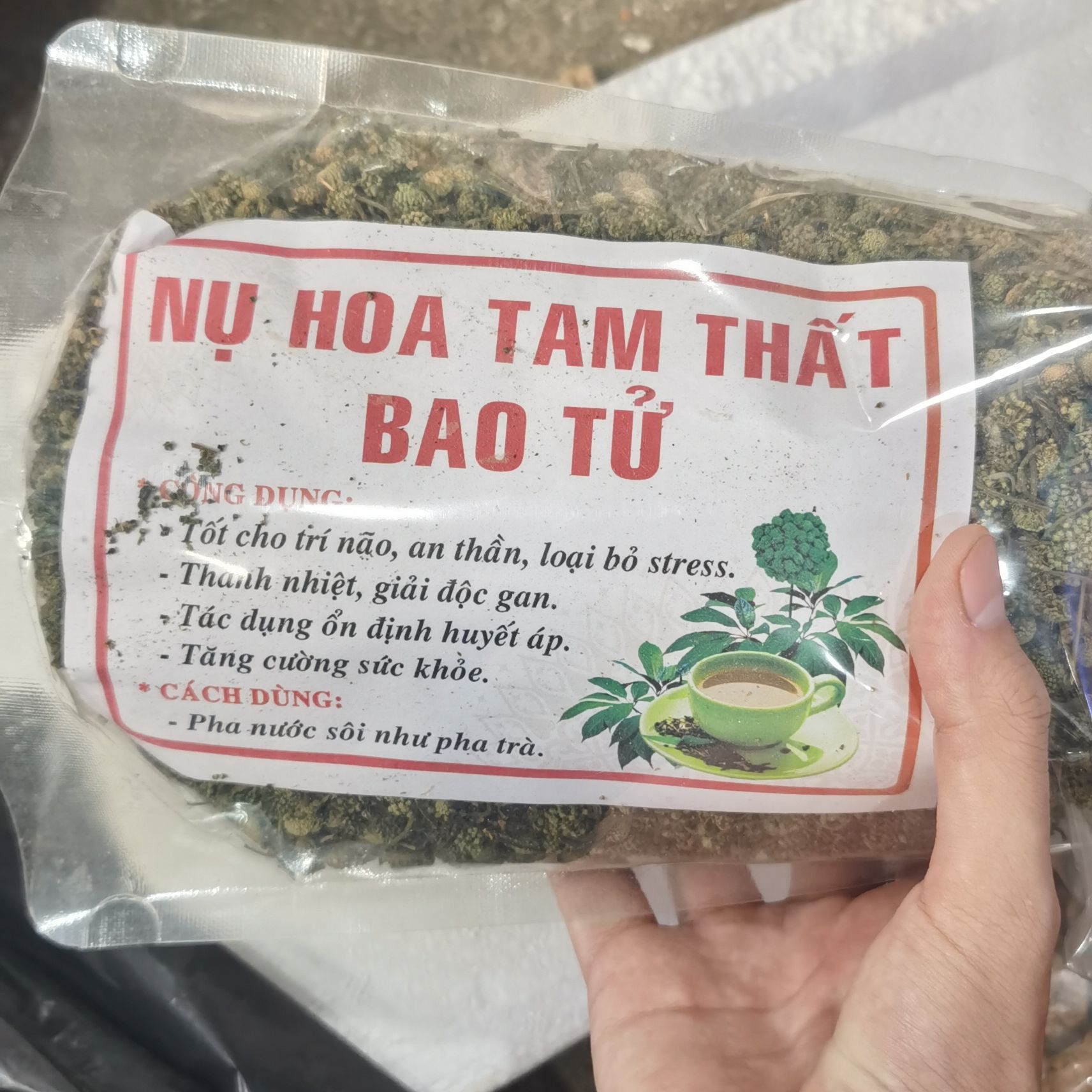 Nụ hoa tam thất bao tử - đặc sản 27