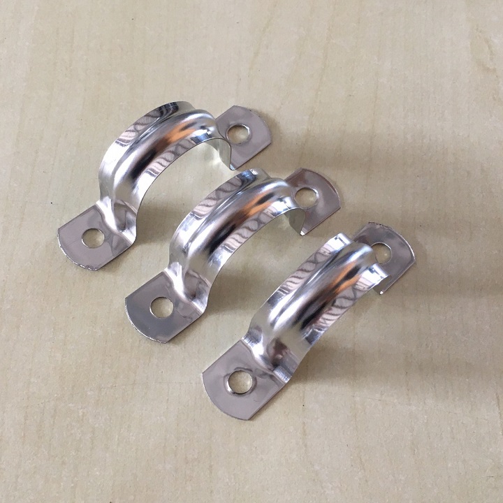 10 Cái - D27 CÙM OMEGA INOX, KẸP GIỮ ỐNG OMEGA INOX