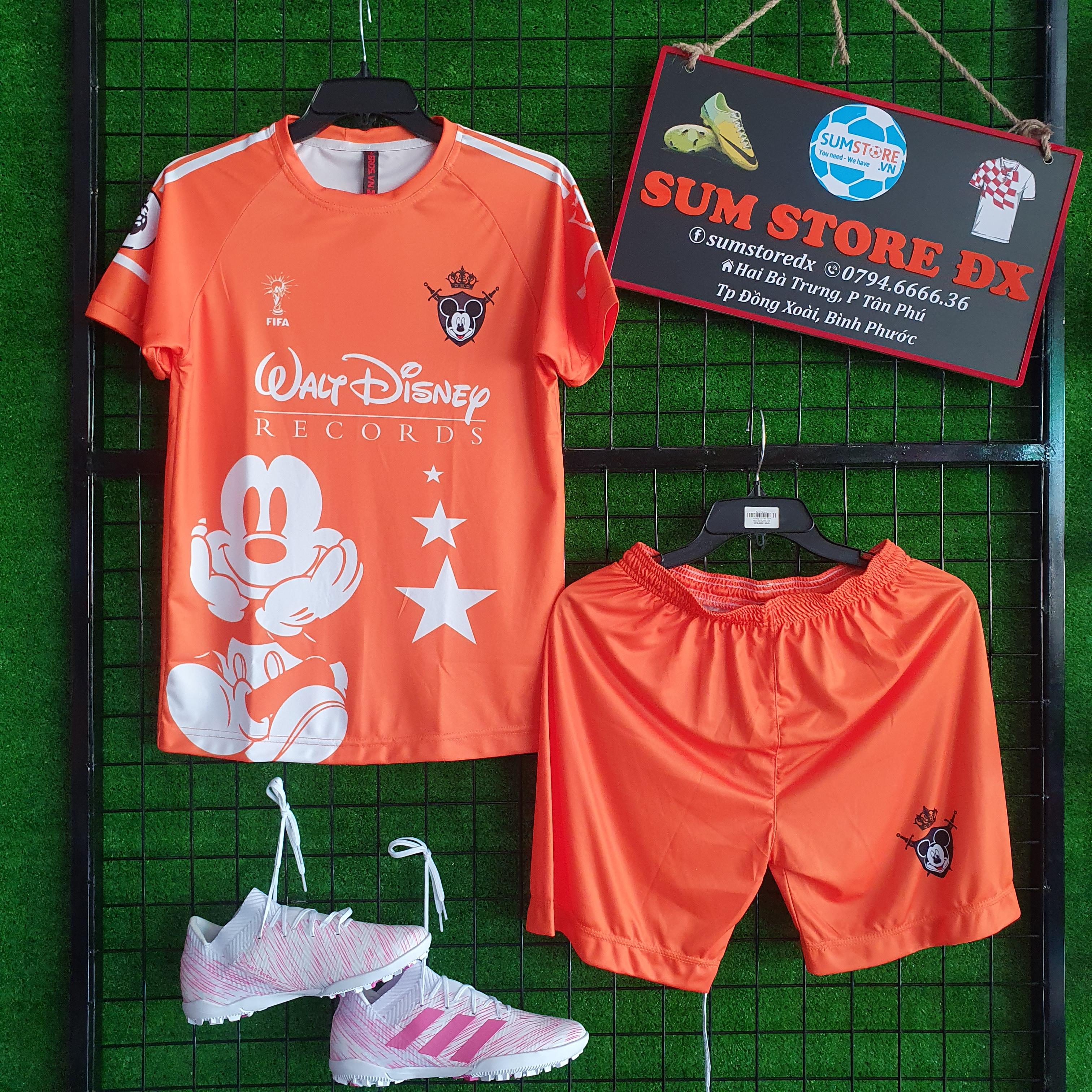 Bộ đồ đá banh – áo bóng đá mickey cam