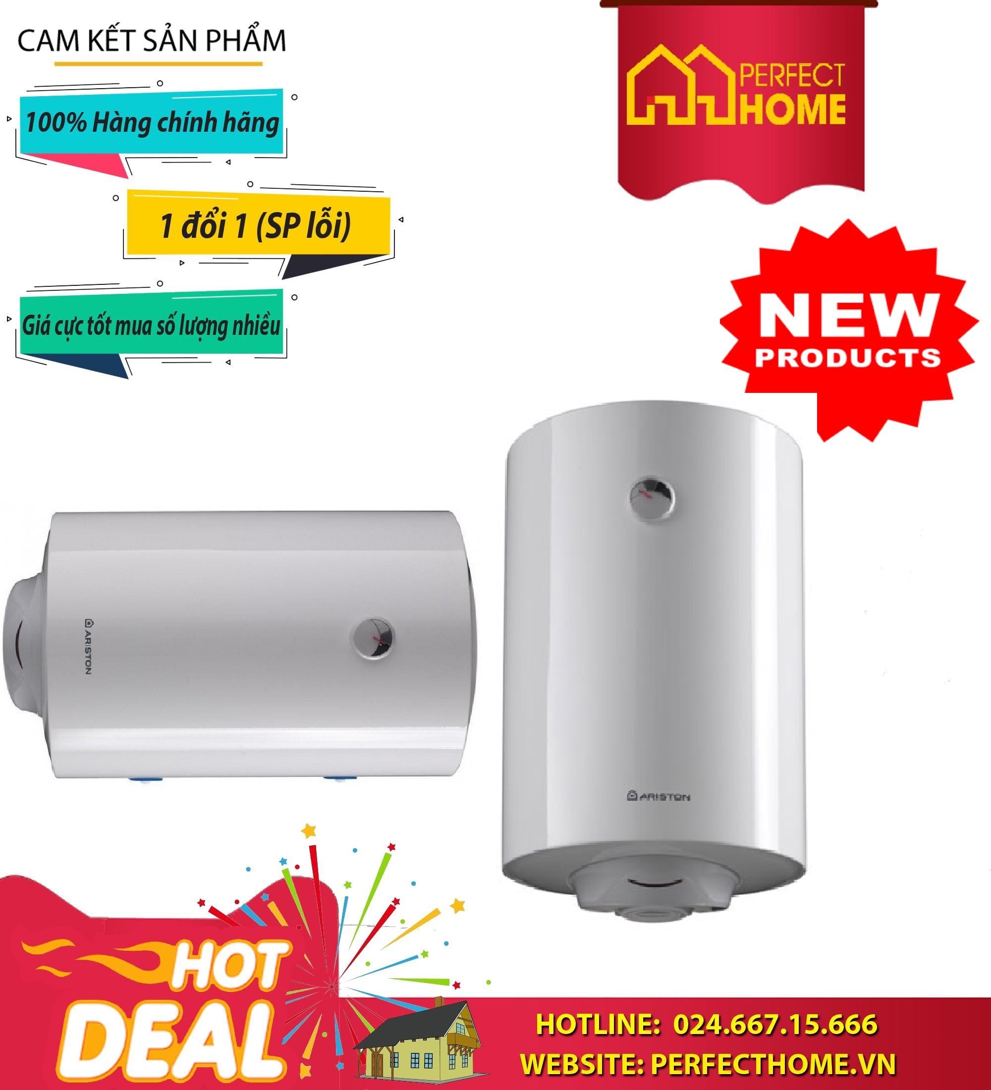 Bình tắm ariston pro r100 2,5 fe