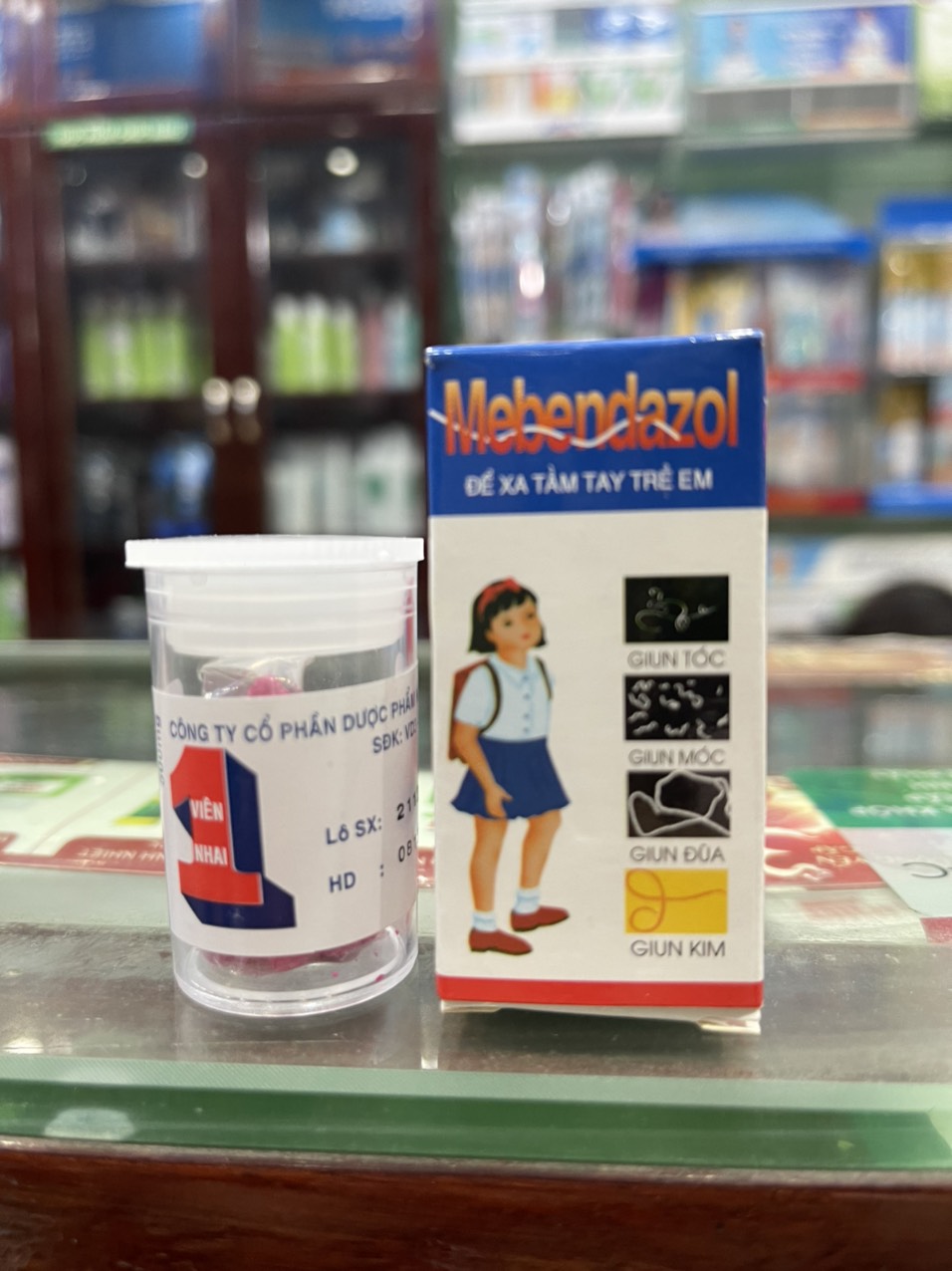 tẩy giun quả núi