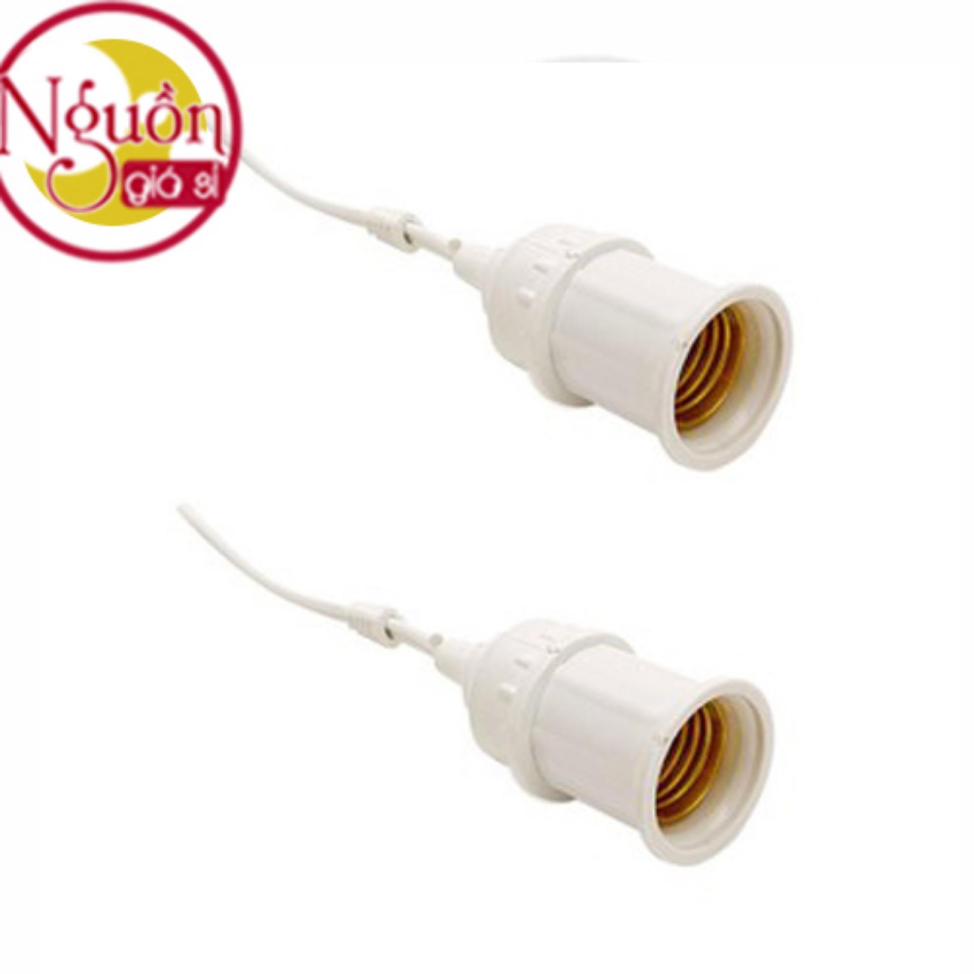 Bộ 2 đuôi đèn dây e27