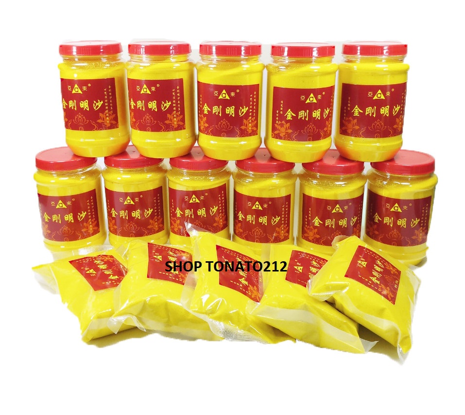 Cát vàng kim sa đặt lư hương thờ cúng trọng lượng 500g,800g