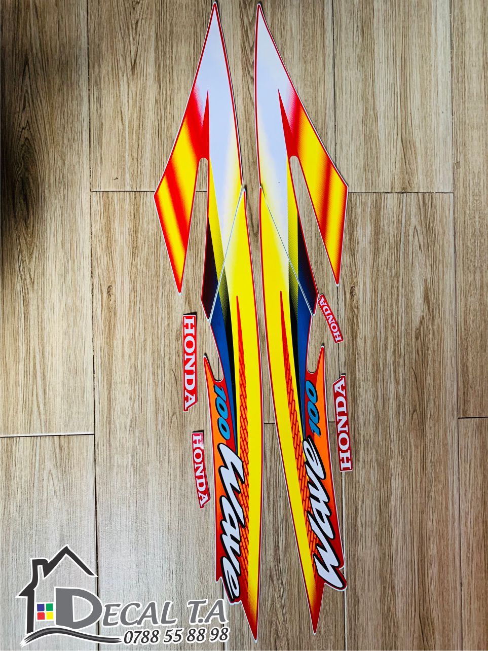 Tem HONDA WAVE 100 màu đỏ giá 79k