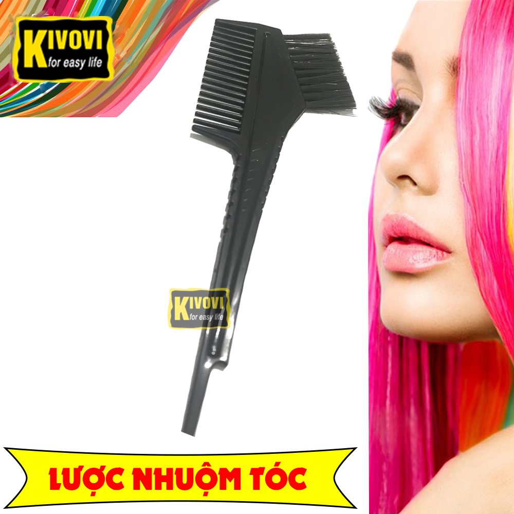 Lược Nhuộm Tóc Màu Đen Hai Đầu - Lược Nhuộm Tẩy Màu Tóc, Lược Nhuộm Thông Minh, Lược Chải Thuốc Nhuộm, Thuốc Tẩy - Kivovi
