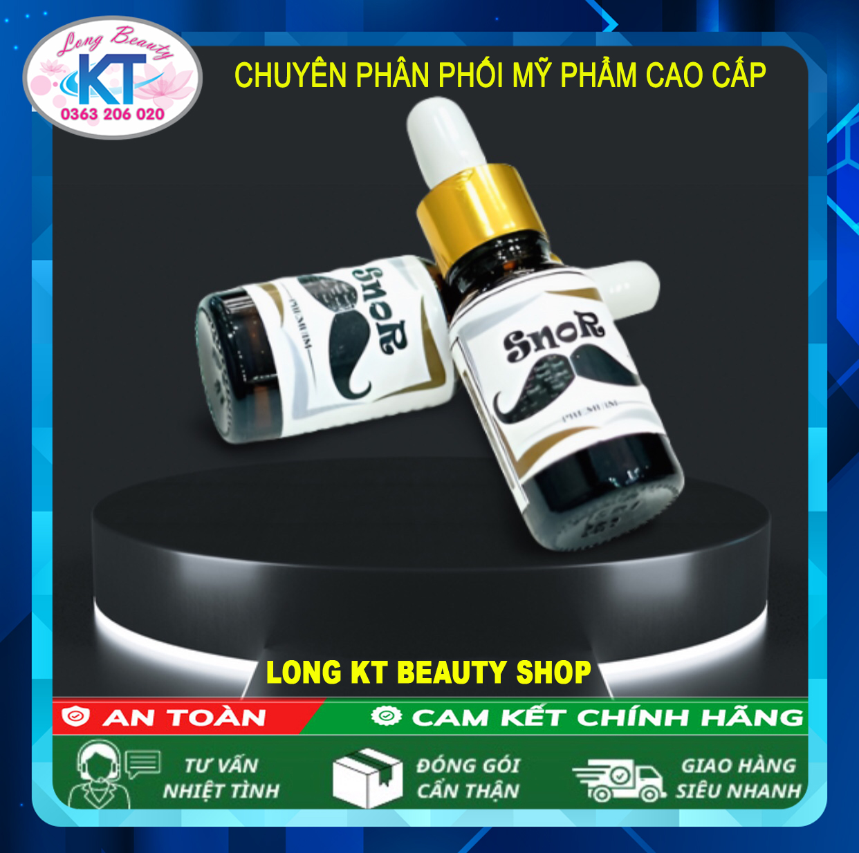 Mẫu mới Bán Chạy - Serum SNOR mọc râu, lông tóc  lông mi THAILAND Legano hiệu quả - Serum kích thích mọc râu, lông mày Legano Thái Lan