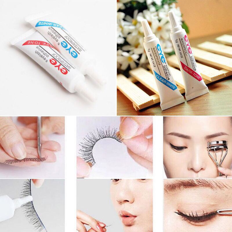 KEO Dán Lông Mi Giả 7g Không Thấm Nước tiện lợi lông mềm mịn nội địa sỉ rẻ MAKEUP BRUSH WE STORE