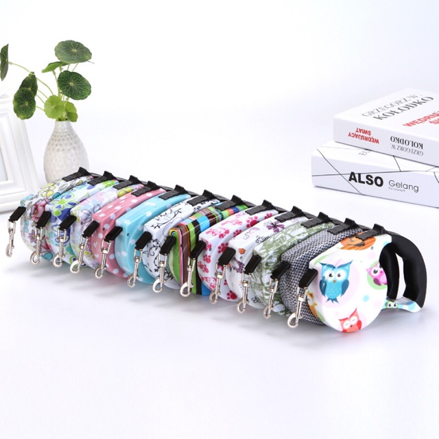 [HCM]Dây dắt tự động cho chó - dây xích tự động thú cưng đa dạng kích cỡ chất lượng đảm bảo và cam kết hàng như mô tả