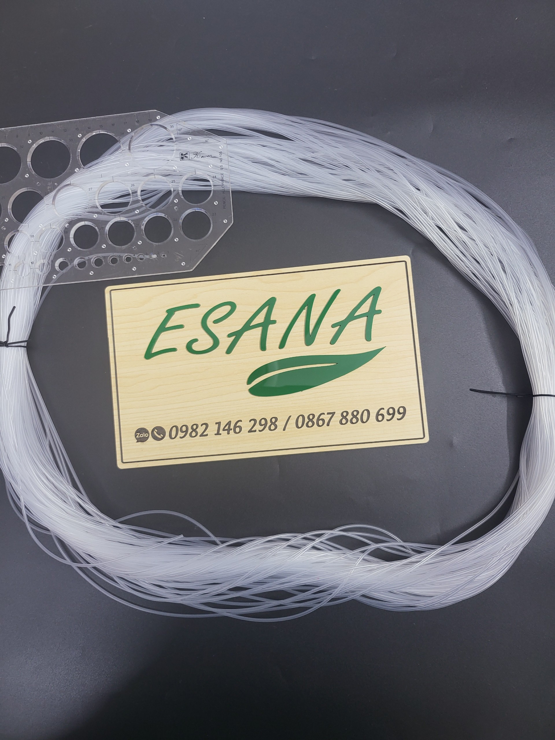 Ống silicon trong suốt phi 0,3mm; 0,5mm; 0,8mm; 1mm; 1,5mm