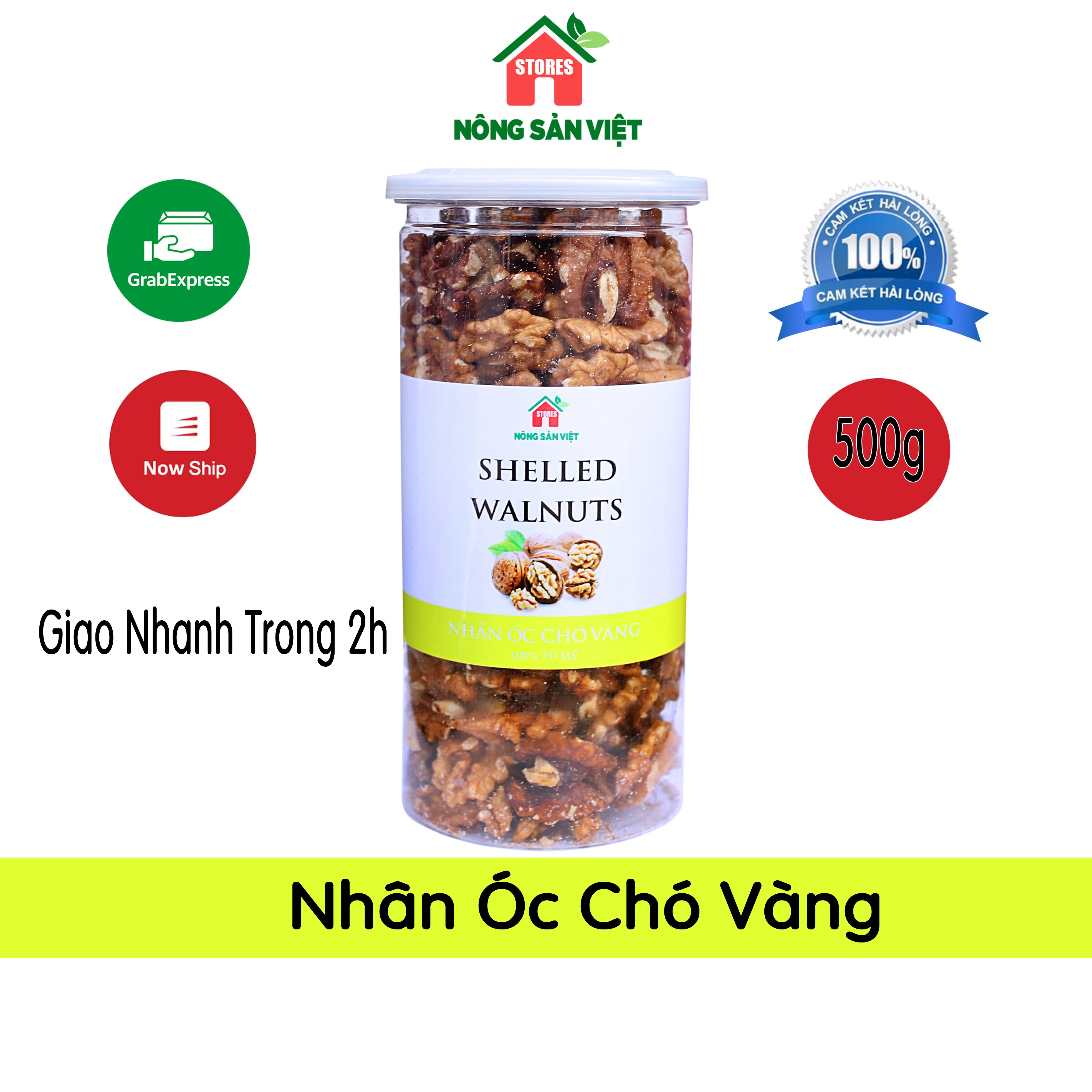 Nhân óc chó vàng tách vỏ mỹ 450gr thượng hạng