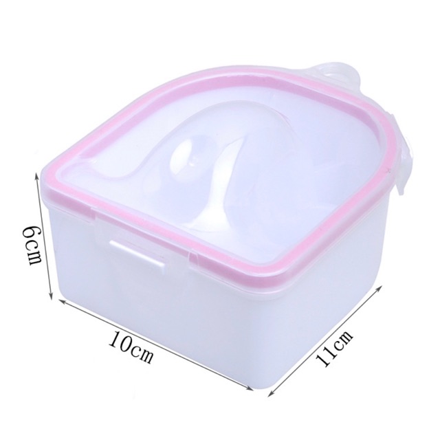 Bát ngâm tay làm nail-loại 2 lớp - Bát nhựa bền đẹp -chuyên dụng cho dân làm móng