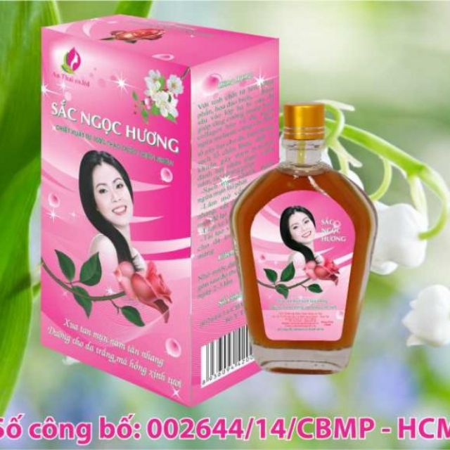 Sắc ngọc hương tái tạo da mụn -nám-tàn nhang