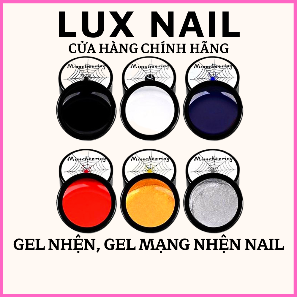 Gel nhện nail , gel mạng nhện Lux nail trang trí móng chuyên dụng