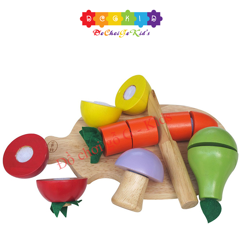 [HOÀN TIỀN 6%][HCM]Đồ Chơi Gỗ Winwintoys - Bộ 5 Loại Trái Cây