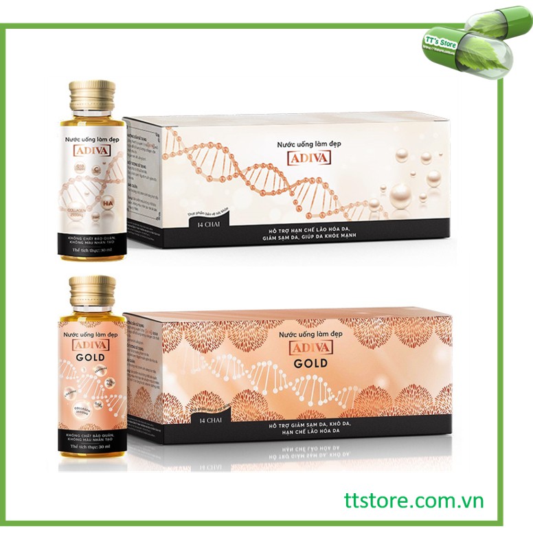 Adiva collagen / gold dạng nước