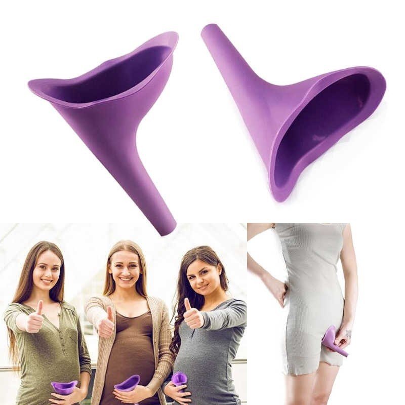Dụng cụ hỗ trợ đi tiểu đứng cho phụ nữ ( phụ nữ có thai ) - Phụ kiện khi đi du lịch đường dài
