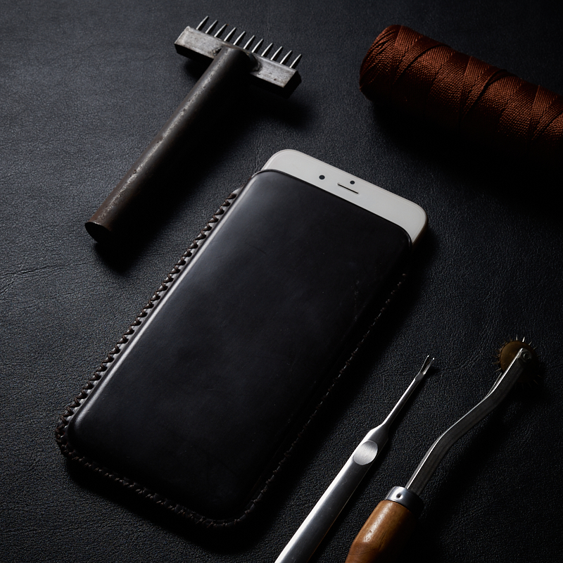 Bao da rút ionecase iphone 6 plus / 7 plus / 8 plus luxury handmade da bò thật