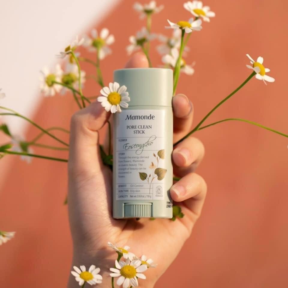 Thanh lăn mụn đầu đen mamonde pore clean blackhead stick - lamii beauty