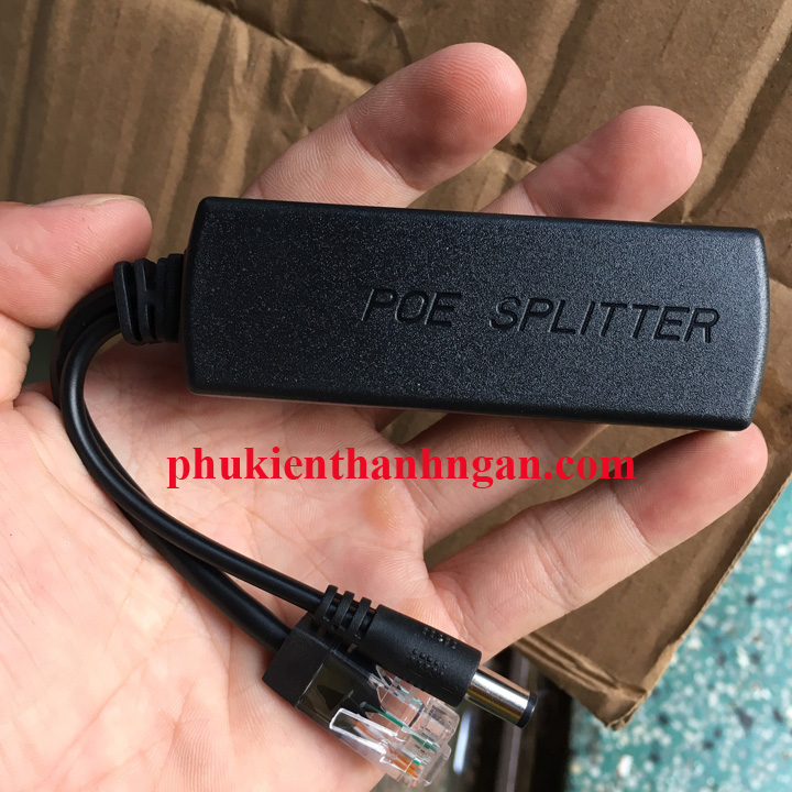 [HCM]Bộ Chuyển Đổi Splitter POE 48v sang 12v Cho Camera IP Không POE - Splitter POE