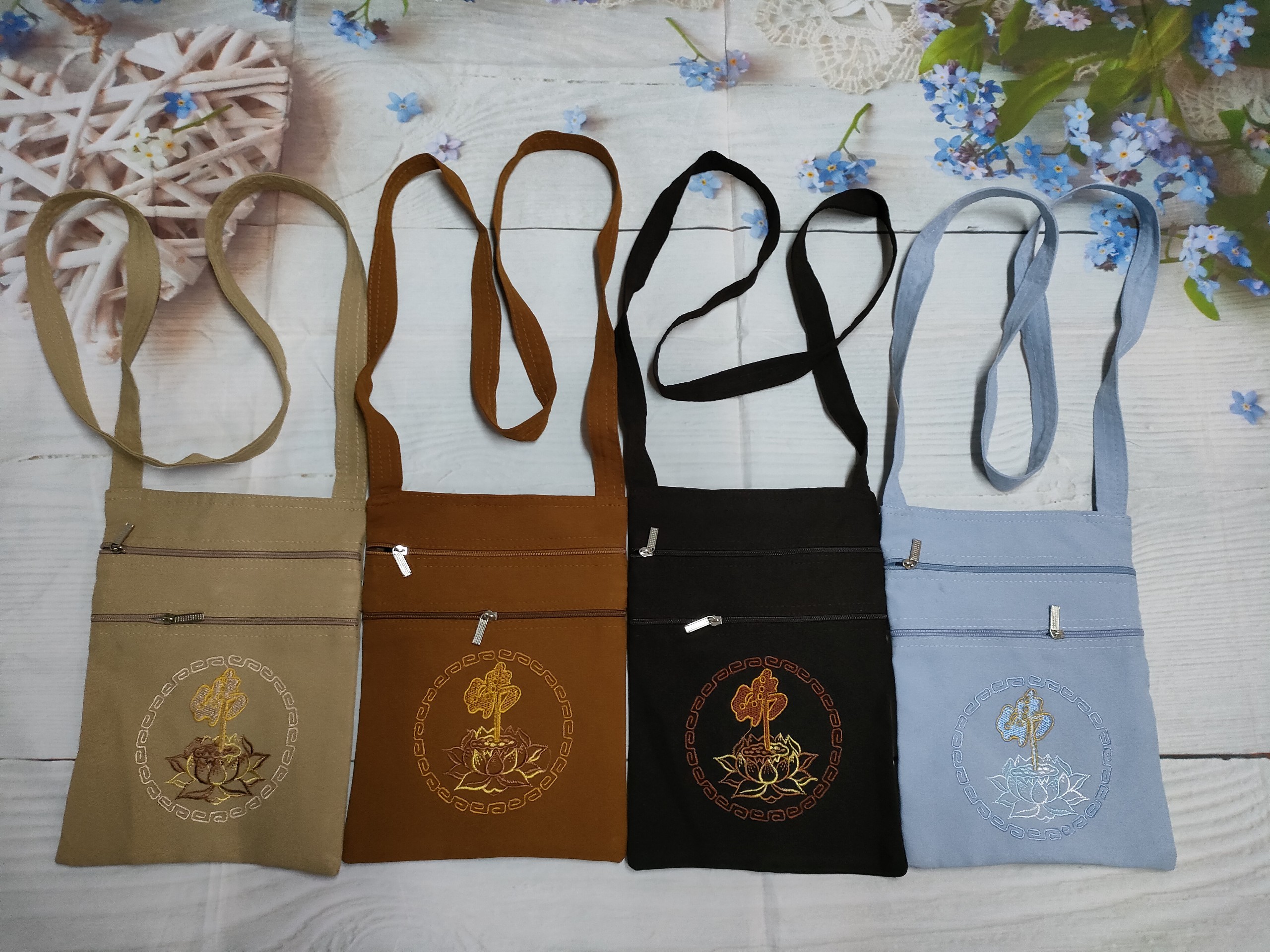 {FREESHIP+XẢ KHO} túi đeo chéo, giỏ phụ kiện đi chùa giá sỉ túi đeo nam nữ B20 túi vải tiện lợi phù hợp cả nam và nữ dùng đựng những vận dụng nhỏ gọn