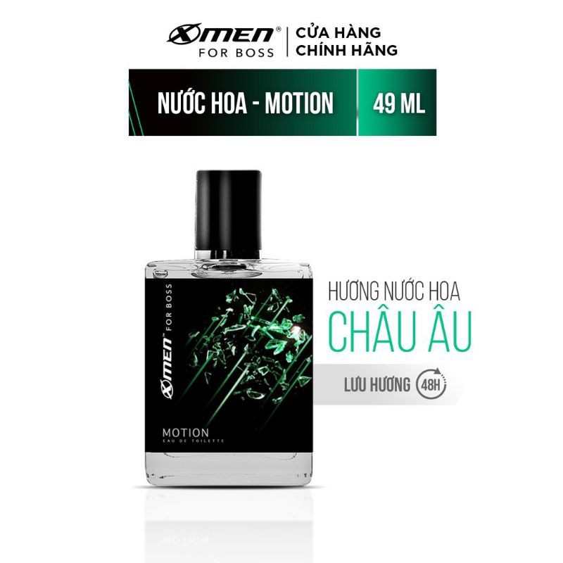 Nước hoa x-men for boss motion 49ml - lưu hương 48h