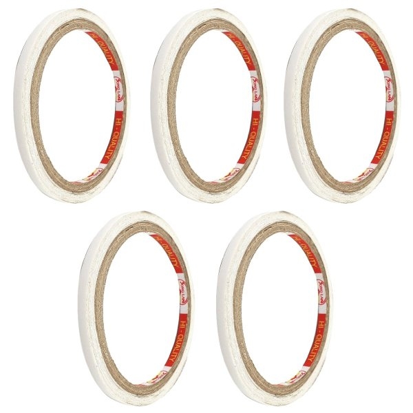 Bộ 5 băng keo 2 mặt song lan 5x10y