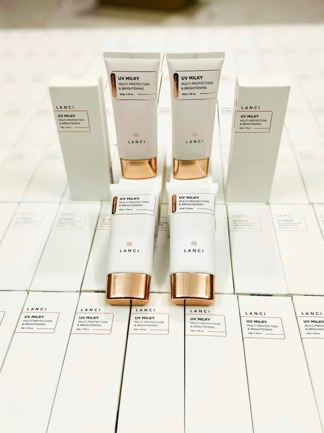 Sữa Chống Nắng Lanci Sun Cream SPF50+ mẫu mới 50ml