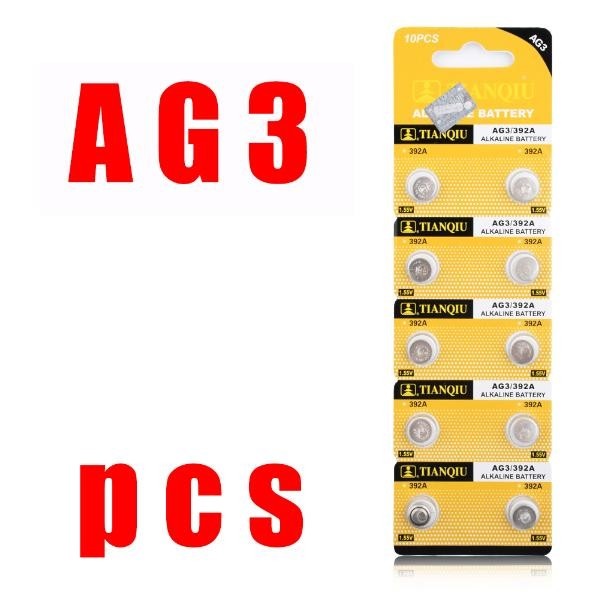 [HCM]1 Vỉ 10 Viên Pin AG3 - LR41 - CX41- LR41W - AG3