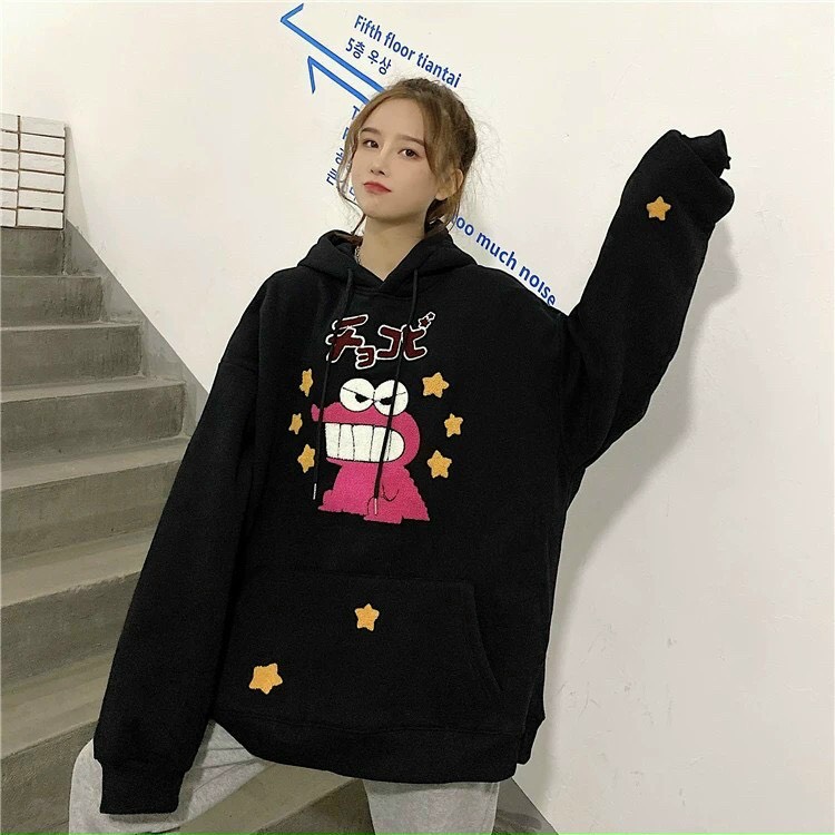 Áo Khoác Hoodie KHỦNG LONG HI CuTe Form Rộng Tay Dài Nỉ Mịn Unisex Nam Nữ Dễ Thương Hot Trend