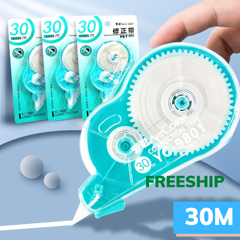 Băng xoá kéo 30m xoá nhanh viết được ngay khi xoá cuộn lớn vtlshop