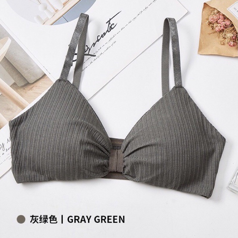 ÁO BRA THẮT NƠ GÂN TĂM XINH XẮN MÚT DÀY NÂNG NGỰC 308 [Ảnh .t.h.ậ.t.^ UYÊN VŨ SHOP ^