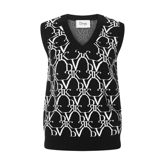 DVRK - Áo ghile nữ PRIVÉ họa tiết Monogram - DVRK - 21SS