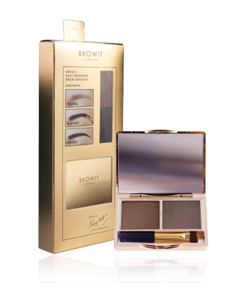 Phấn kẻ chân mày browit series 1 màu dark brown 4g easy drawing brow shadow series 1 freeship max frorence86 store