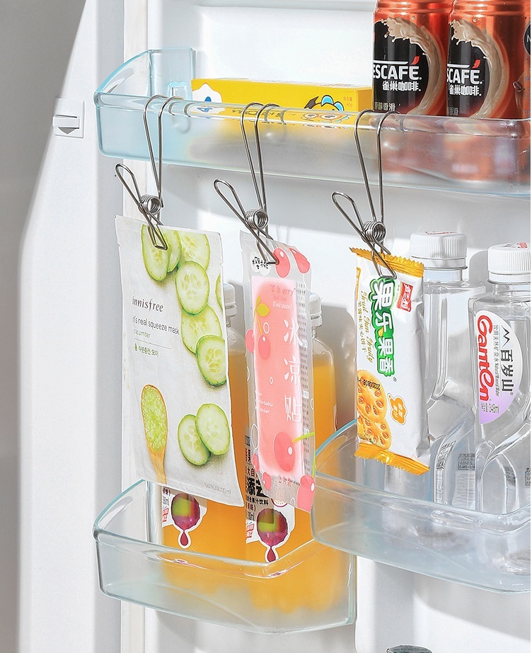 Kẹp, Móc Đồ Đa Năng , Kẹp INOX 304 Có Quai Treo Tiện Dụng, Đồ Dùng Thông Minh