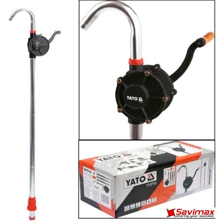 Máy bơm dầu quay tay cao cấp yato yt-07115
