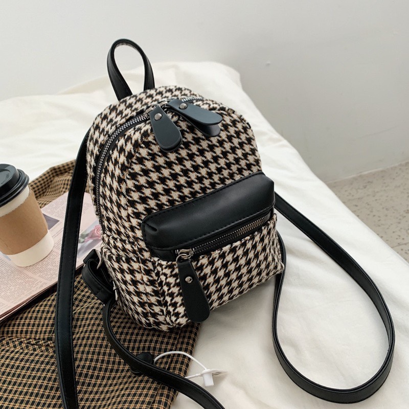 Balo Thời Trang Nữ Mini Phong Cách Hàn Quốc Đi Học Đi Chơi Xinh Xắn - BL028