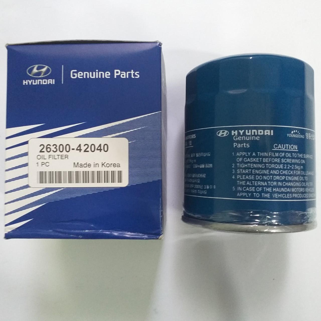 Lọc dầu Hyundai Solati