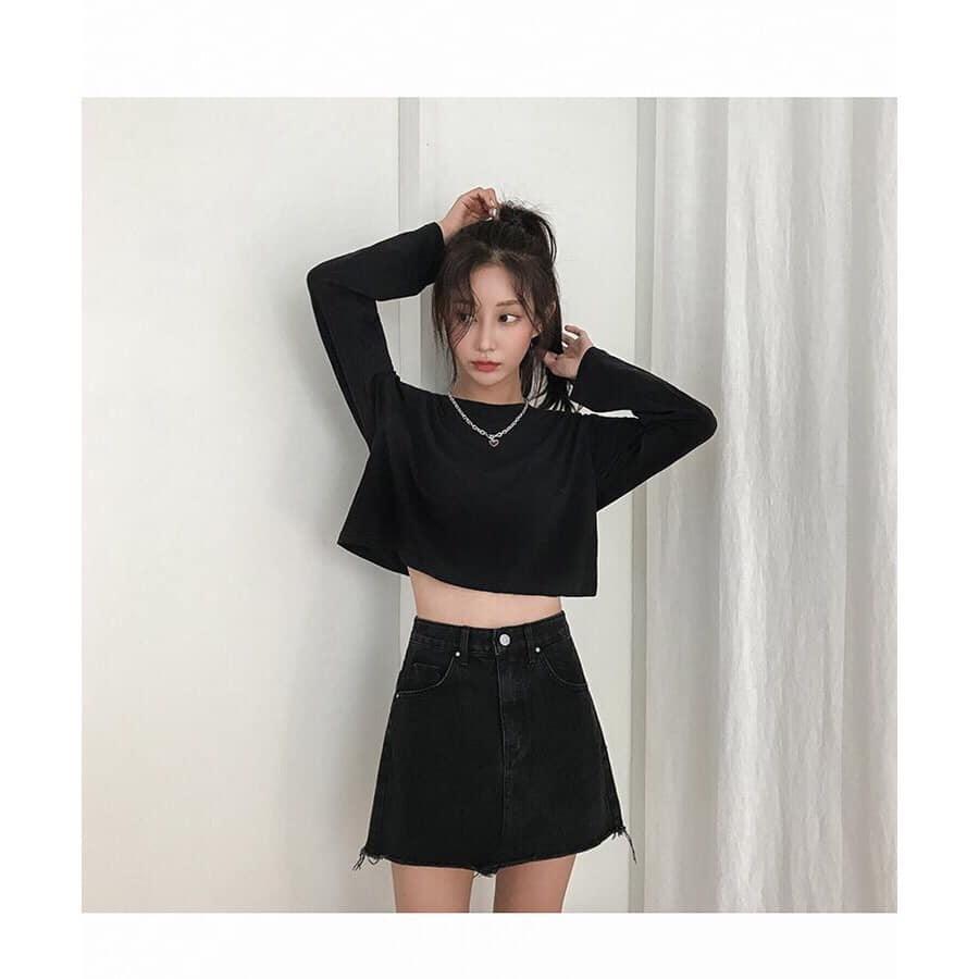 Croptop Tay Dài