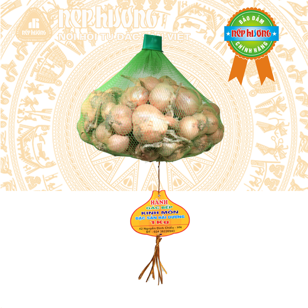Hành khô – 1 kg – đặc sản Kinh Môn – Hải Dương