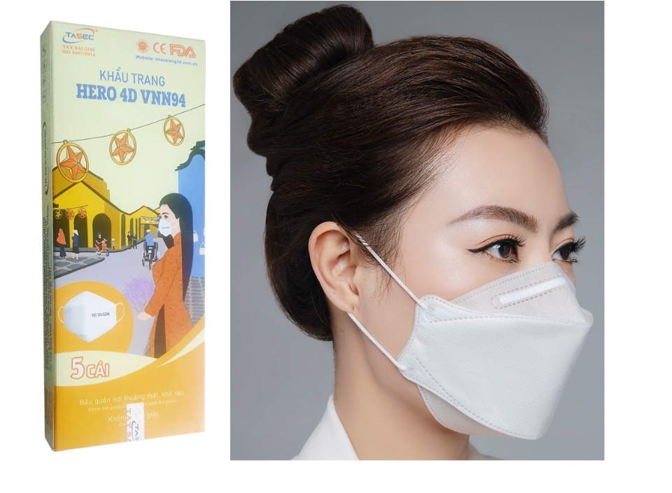 Khẩu trang hero 4d vnn94