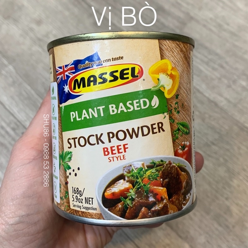 Hạt nêm Massel của Úc 168g