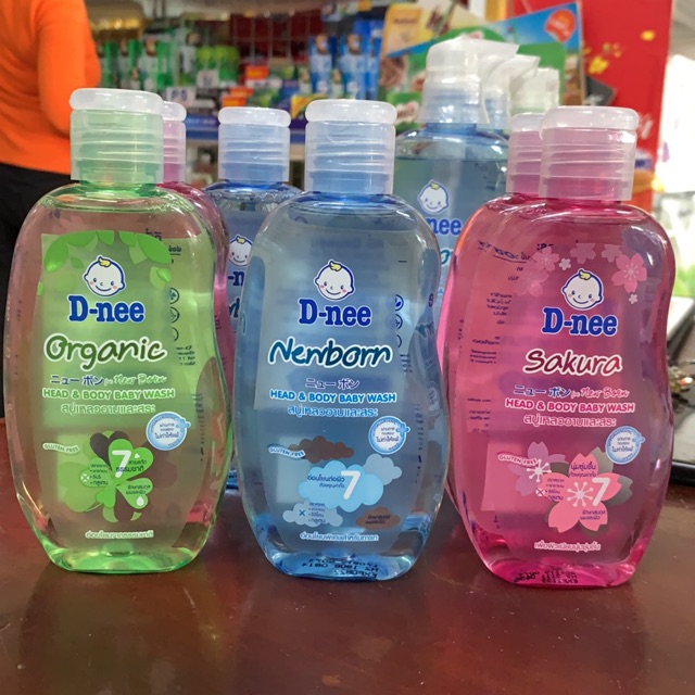 Tắm gội toàn thân em bé BaBy Dnee 200ml