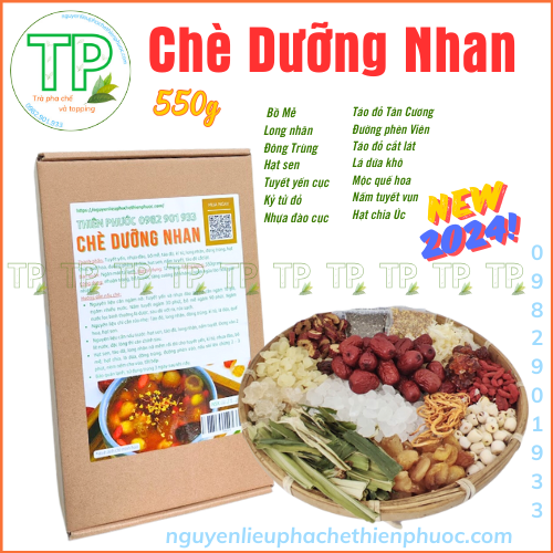 Chè dưỡng nhan Thiên Phước set 14 vị siêu to và chất lượng 550g
