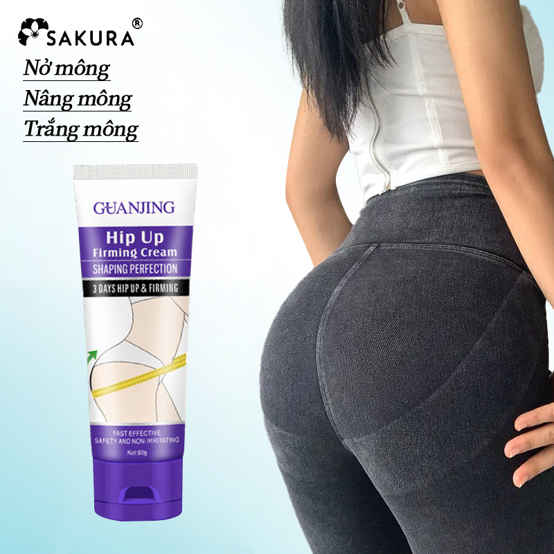 Kem nở mông GUANJING nâng mông nở mông làm trắng và mịn vùng da mông