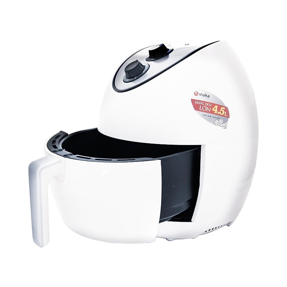 Nồi chiên không dầu iruka i68 4.5l hàng chính hãng thanh lý