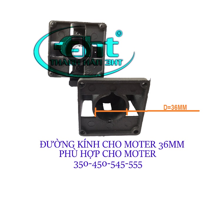 Chụp động cơ mô tơ 12v - phụ tùng quạt 12v đầu quạt motor