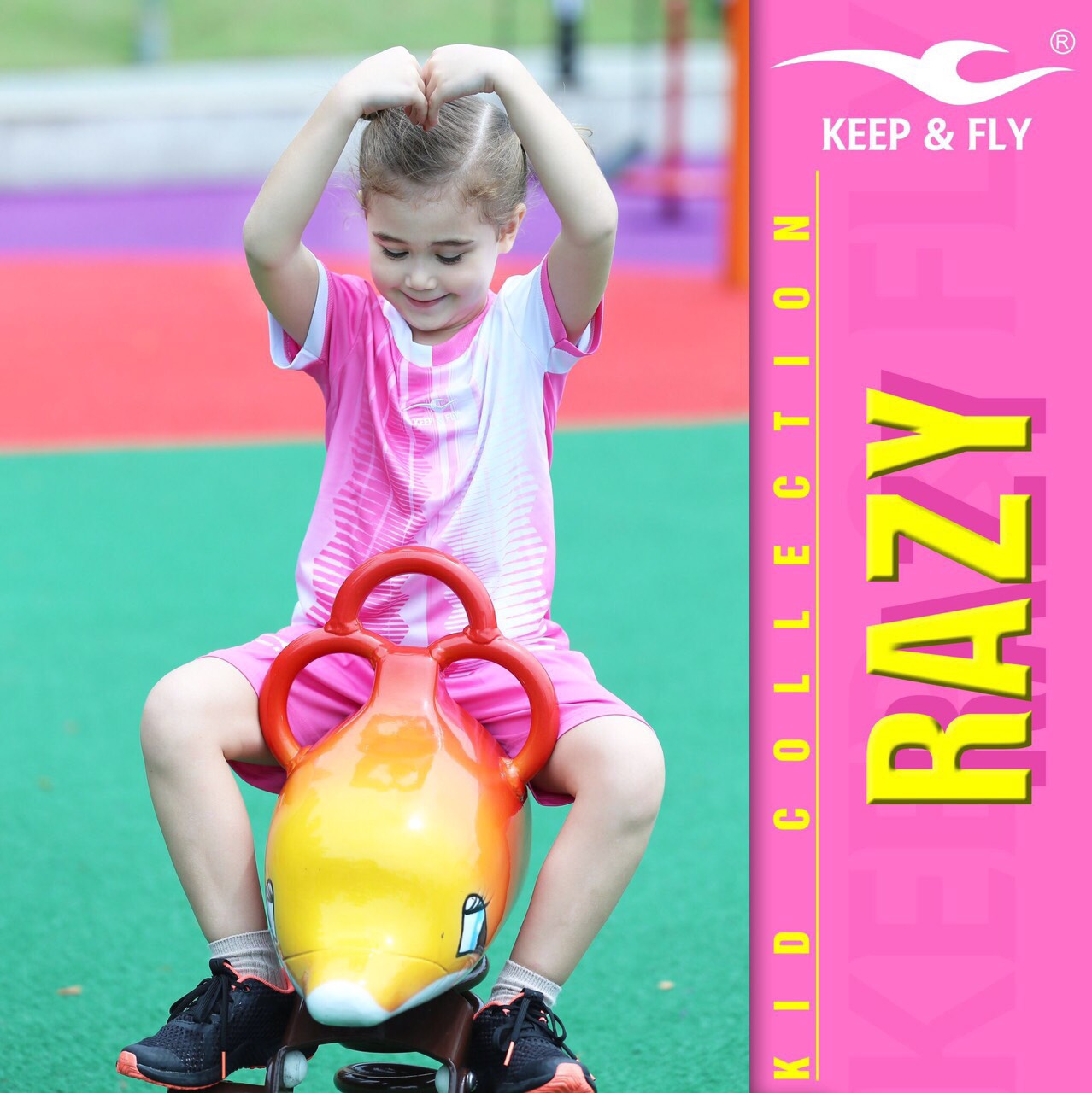 Quần áo thể thao trẻ em Keep & fly Razy